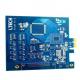 IMS PCB 3d printers Gold finger PCB blue solder mask PCB smt pcb assembly