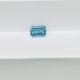 10 Mohs Synthetic Blue Emerald Shaped Diamonds Fancy Color Grade