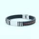 Factory Direct Stainless Steel High Quality Silicone Bracelet Bangle LBI35