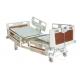 ISO CE  Fast Delivery Foldable Hospital Bed For Icu , PP Handrails With Embedded Operator