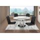 2012 Artistic Hand Painted Modern Round Coffee Table with Chair Sets for Restaurant 