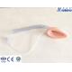 Solid Silicone Curved Laryngeal Mask Airway With PVC Tube / Silicone Cuff