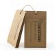 Biodegradable CMYK 300gsm Kraft Paper Hang Tags For Jeans 50x90mm