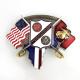 Custom Sliver And Shiny Gold Bicolor Challenge Coin For Promotion
