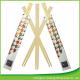 Custom Printed Disposable Bamboo Chopsticks 24cm For Barbecue