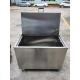 Industrial Stainless Steel Soak Tank For Kitchen Utensils / Pizza Pans / Exhaust Cleaning