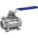 Full Port Metal Valves  2PC Ball Valve With Blow Out Proof Stem