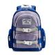 Soft Nylon Diaper Bag Backpack With 2 Exterior Pockets Blue Color