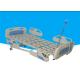 Flexible Mobile Hospital Bed , 0 - 75 ° Icu Patient Bed With ABS Side Rails