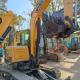 Used Sany SY55C Hydraulic Crawler Excavator with Operating Weight of 5780KGS Good
