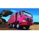 Sinotruk 12 Wheels Howo 8x4 Tipper Truck 336 - 380hp Euro 2 Loading 40t Capacity 30m3