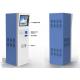 Freestanding Waterproof Self Ordering Kiosk Touch Screen Infor With Ticketing Printing