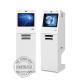 21.5 Inch AIO Touch Screen Self Service Kiosk With Document Scanner