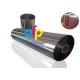 20 Mic PET Dry Holographic Film Roll , Clear Polyester Film With Rainbow Pattern