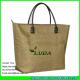 LUDA foldable shopping bags paper straw italian handbags