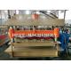 Guide Pillar YX-828 Glazed Roof Tile Roll Forming Machine PLC Control