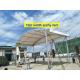 12 To 15m Width Clear Span Archy Storage Tent Aluminum Structure With ABS Wall System