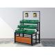 Supermarket 150kg/layer Display Gondola Rack For Fruit And Vegetable