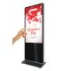 55 inch floor standing digital signage media player with touch screen  kiosk