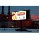 Robust Outdoor Fixed LED Display Billboard Panel 6500 Nits With Front Service