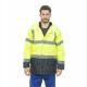 Oxford Fabric Yellow Hi Vis Waterproof Jacket Flame Retardant Safety