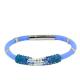 Factory Direct Stainless Steel High Quality Silicone Bracelet Bangle LBI120-1