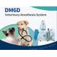 High Precision DM6D VET Animal Anesthesia Machine 280kPa-600kPa