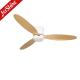 52 Ceiling Fan With Light And Remote  Solid Wood Blade Low Profile Ceiling Fan