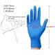 Blue Color Disposable Medical Latex Surgical Gloves Protection Nitryl Nitrile