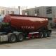 TITAN VEHICLE 3 axles cement tank trailer with loading capacity 40 ton for sale
