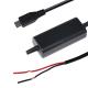 Micro USB to Bare Wire Step-Up Power Cable - 5V to 9V/12V Boost Converter Wire for Router, LED, DIY Projects