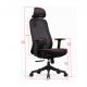 Centre Tilt Pneumatic Net Gaming Mesh Chair For Office