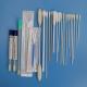 Disposable Sterile Swab EO Disinfecting White Color Customizable Sampling Swab