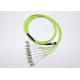 16 Core Low Loss Duplex Patch Cord , 3.0mm Multimode LSZH Om5 Fiber Optic Cable