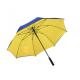 Two Colors Sturdy Compact Folding Umbrella Fibreglass Shaft 8 Ribs Prevent Bending