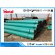 21.3 - 660 Mm Dia Plastic Coated Steel Tube , Green 2 Inch Schedule 40 Steel Pipe