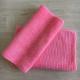 Pink double side 100%polyester absorbing water towels  in Kitchen made in China
