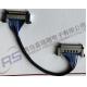 41 Pin LVDS Wire Harness Awg36 Single Shield Cable For LCD LED Screen