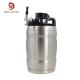 5L Vacuum Insulated Beer Growler Dispenser , Portable Beer Tap Dispenser