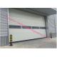 PU Foaming Automatic Handle Industrial Garage Doors EPS Sandwich Panel Sliding Door For Workshop