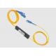 Outdoor blockless 1.5M SC/APC Fiber Optic Cable Splitter 2 In Out