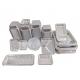 Customized Aluminum Foil Lunch Box 195d 900ml 195*145*55mm