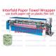 Automatic Paper Overwrapping Machine 2800mm Log Width For Toilet Tissue Roll