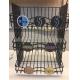Snack Food Retail Store Fixtures Counter 3 - Layer Candy Display Shelf With Metal Wire