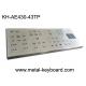 30mA Water Resistant Stainless Steel Keyboard 43 Keys With Touchpad Mouse