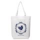 Open Closure Type Custom Canvas bags , Womens Printed Fabric Tote Bags