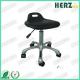 Pneumatic Rotatable Ergonomic Laboratory Stools Adjust Height 420-570mm With Handle Hole