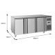 Sotana GN under counter SUS201 3 doors commercial kitchen refrigerator air