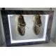 NEW magnetic levitation floating double shoes display racks