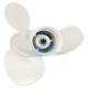 3 Blade Aluminum Outboard Boat Propellers , Yamaha Replacement Propellers